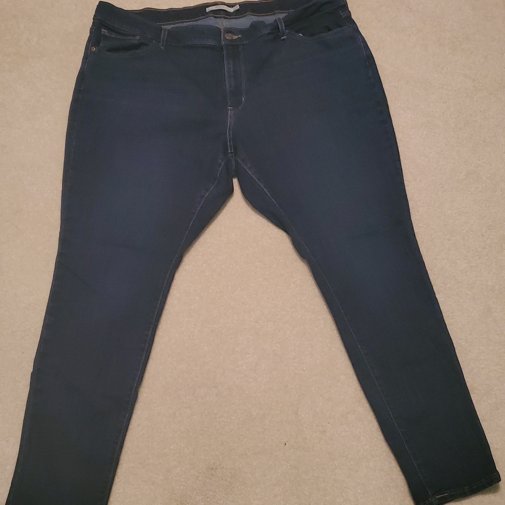 Levi's 711 Plus Size Skinny Jeans 22W